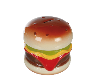 Kerámia hamburger persely