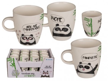 Porcelain mug Panda