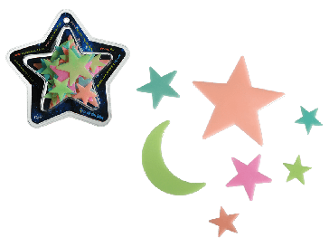 Colourful stars