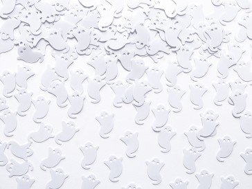 Confetti Ghosts, white, 1.3 x 1.8cm, 15g, 1pack