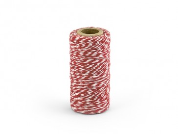 Baker's Twine, red, 50m, 1piece