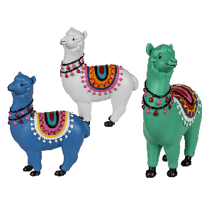 Lying polyresin Llama