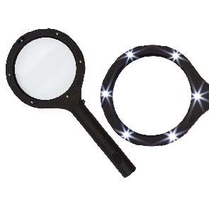 Magnifying Glass with 6 LED