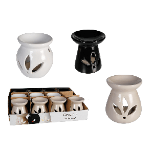 Ceramic oil burner