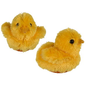 Plush chick with sound (incl. batteries) ca. 8 cm