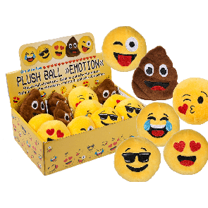 Emoji plüss labda 