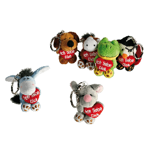 Plush keyring