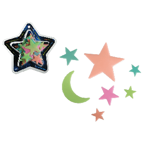 Colourful stars