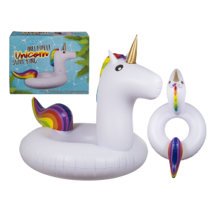 Inflatable Unicorn Swim Ring