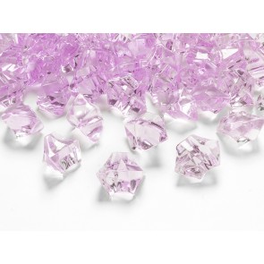Crystal ice, pink, 25 x 21mm, 1pack