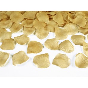 Rose petals in a bag, gold, 1pack