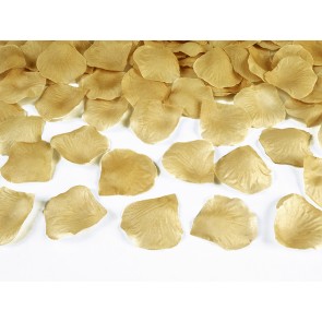 Rose petals in a bag, gold, 1pack