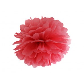 Blotting paper Pompom, red, 35cm, 1piece