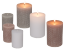 Scented candle (fresh cotton) in glass