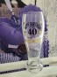 Sörös születésnapi pohár "40", 23 cm