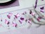 Holographic confetti Butterflies, light pink, 15g, 1pack