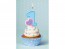 Birthday candle Only One, sky-blue, 1piece